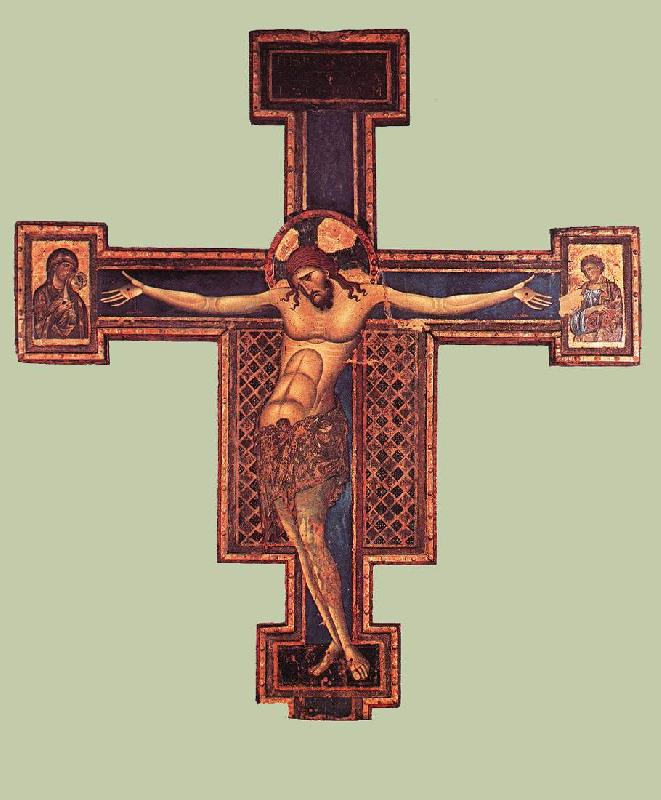 GIUNTA PISANO Crucifix swg oil painting picture